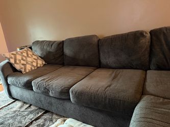 Beautiful Couch with Pillows