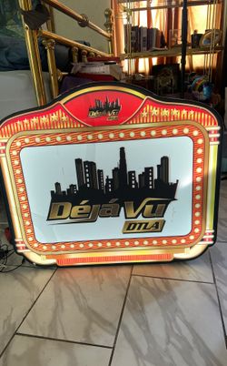 Deja Vu DTLA Marquee Sign