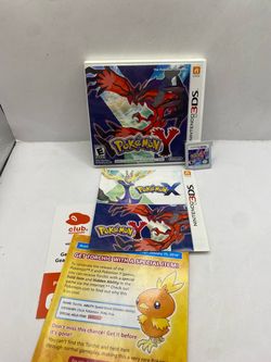Pokemon Y Version Nintendo 3ds Complete In Box With Manual CIB Tested yveltal