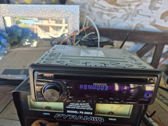 Kenwood Single DIN Car Stereo CD Receiver