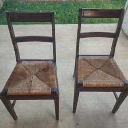 Antique Wooden Chairs 