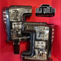 Ford F250  2017. 2019 headlights.