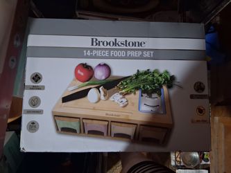 14 piece bamboo food prep set