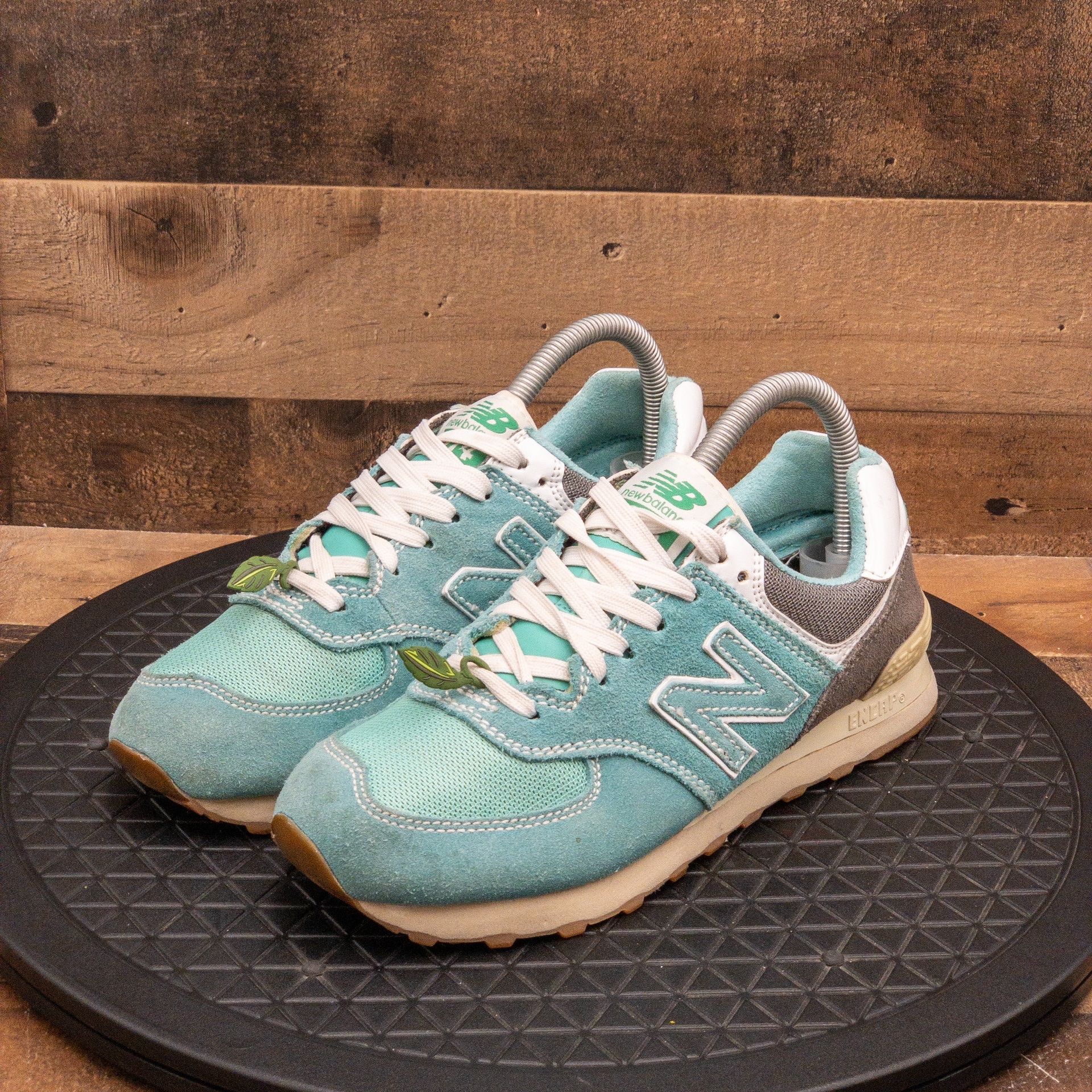 NEW BALANCE 574 X MITA OSHMAN MOJITO WOMENS SHOES RETRO MINT GREEN SIZE 8D for Sale in Omaha NE OfferUp