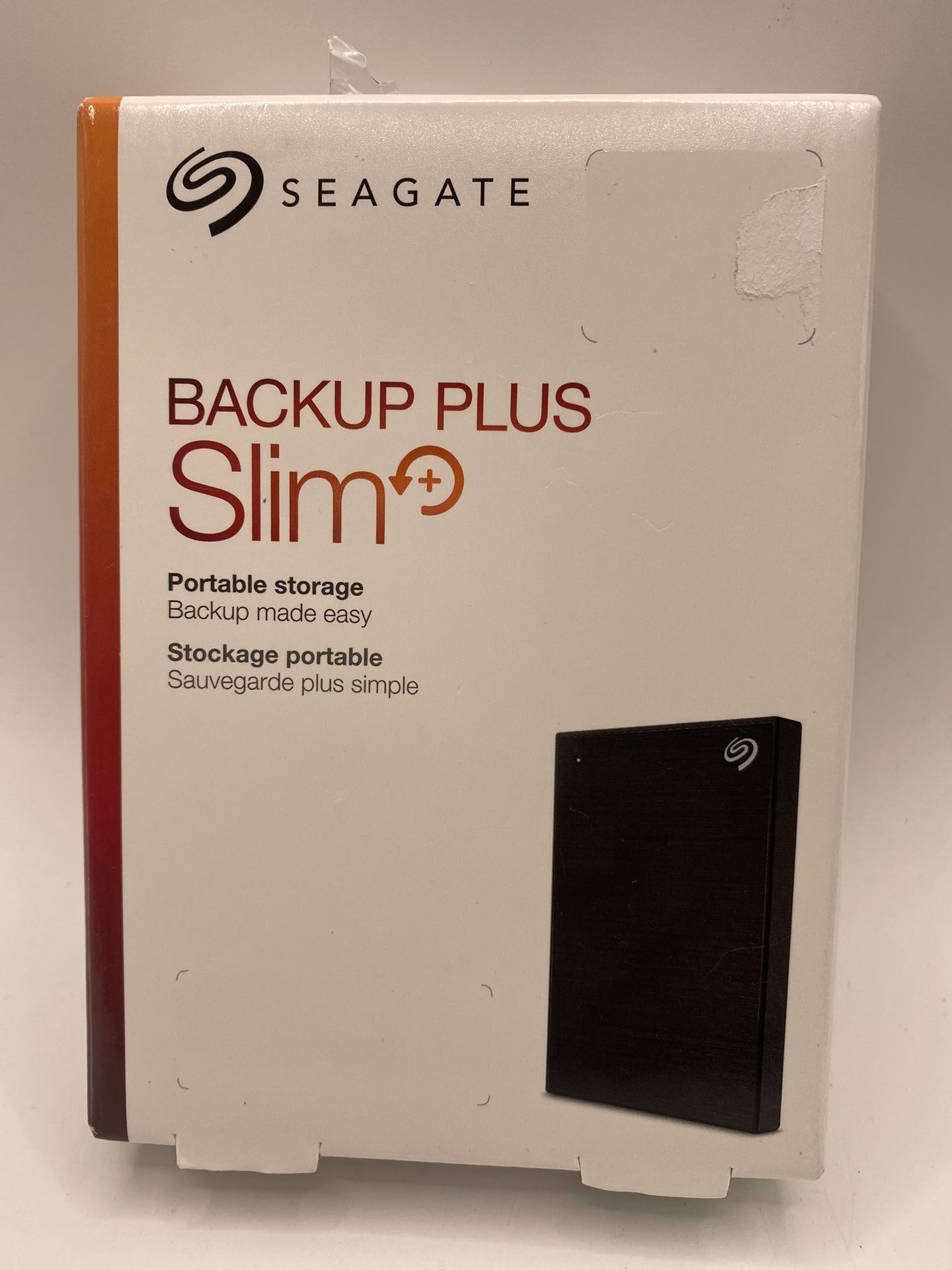 External USB 3.0 Portable Hard Drive - Seagate Backup Plus Slim 2TB NEW