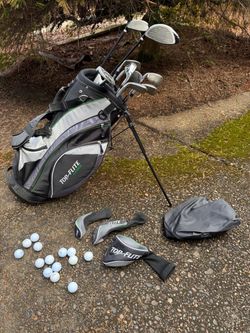 Youth golf clubs (Top Flite)