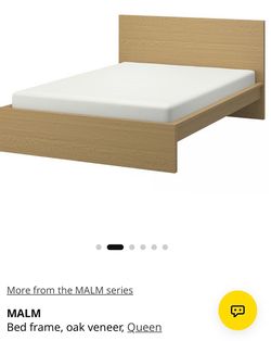 Queen size bed frame + mattress