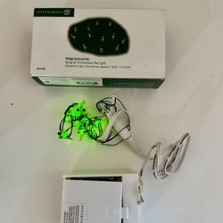 Vintage Department 56 “Village Accessories - String of 12 Christmas Tree Lights “