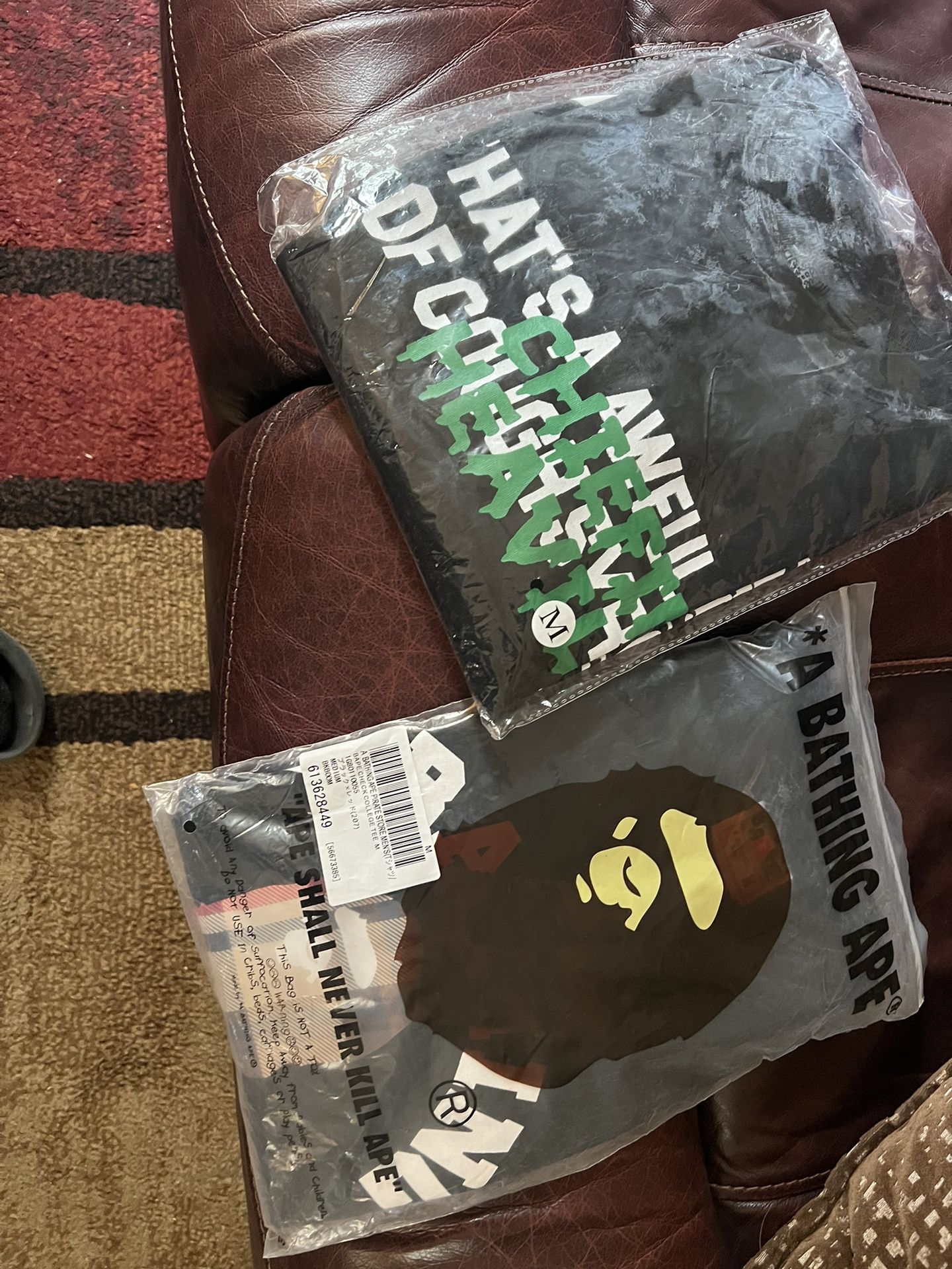 cough syrup and bape shirts