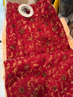 4 Silk curtain with out lining