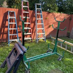 Ladders, Conduit Rack , Wire 