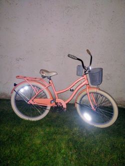 Women's Huffy Nel Lusso 24" Beach Cruiser Bike Bicicleta Basket 