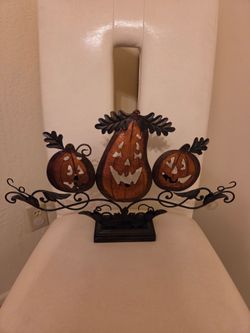 PUMPKIN CANDELABRA