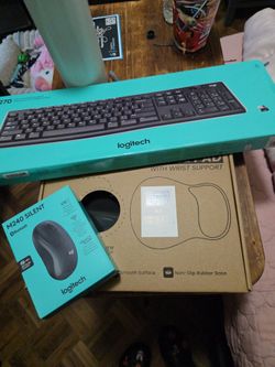 Wireless Keyboard, mouse, & mouse pad