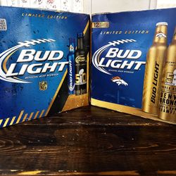 Super Bowl 50 Unopened Aluminum Bottles