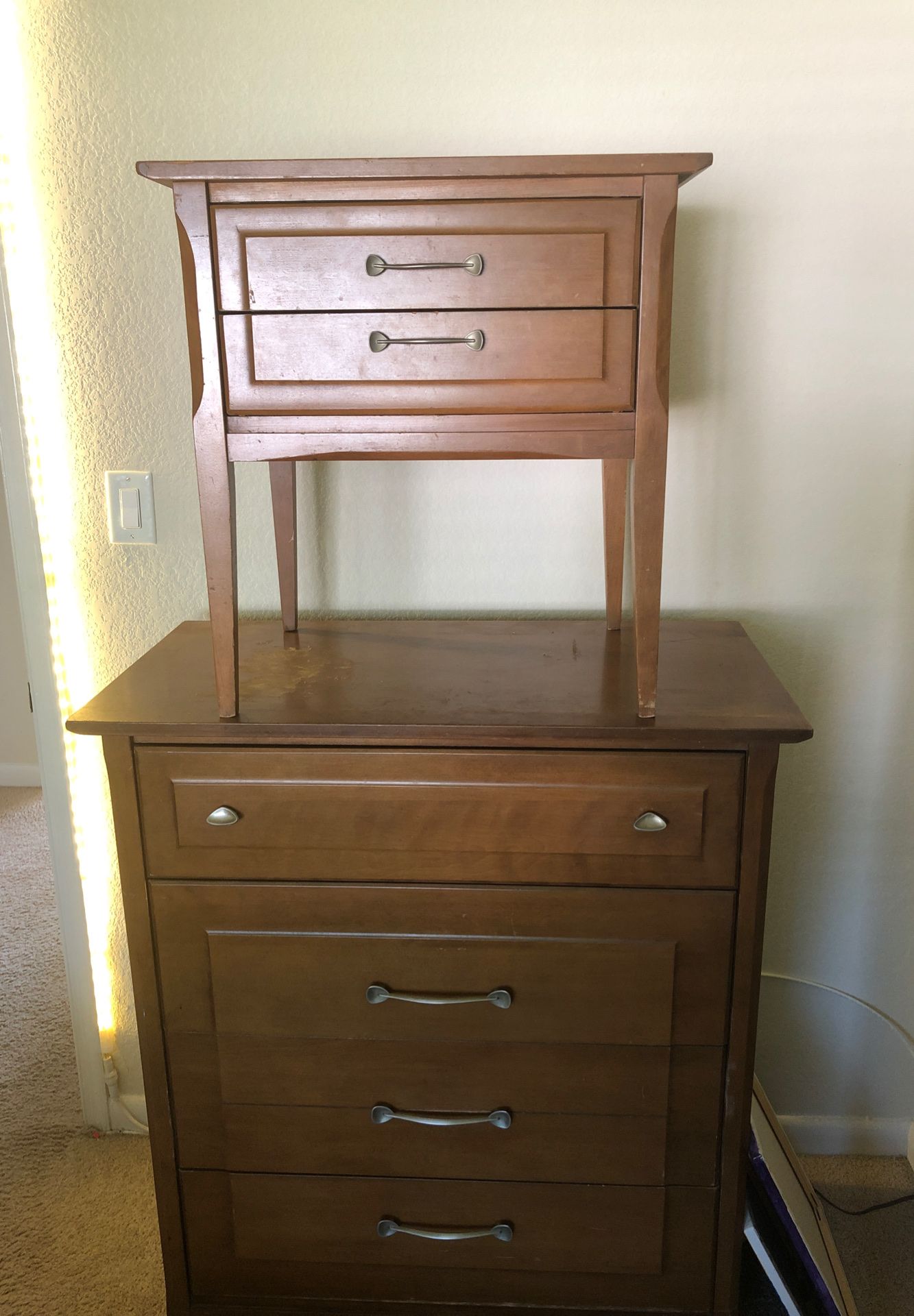 Dresser and nightstand