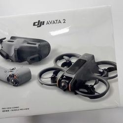 DJI Avata 2 Pro-View Combo | Sealed Box | FPV Drone with Goggles