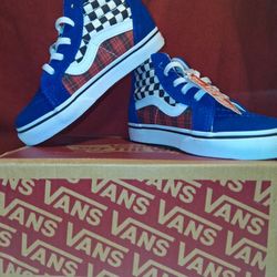 Sk8 HI-ZIP SPIDER-MANS SIZE 9 US TODDLER 