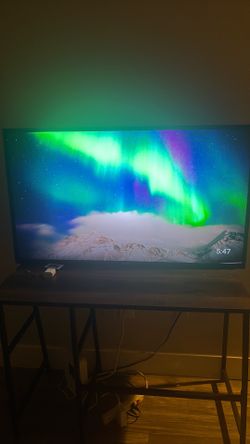 Tv with remote