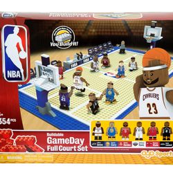 NBA buildable game day full court set