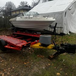 Car Hauler With Wench And Pull Out 10 Foot Ramps