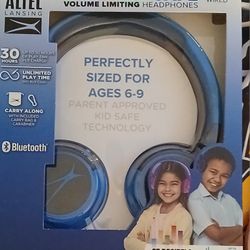 2-N-1 Kid Safe Volume Limiting Headphones  2 For $15