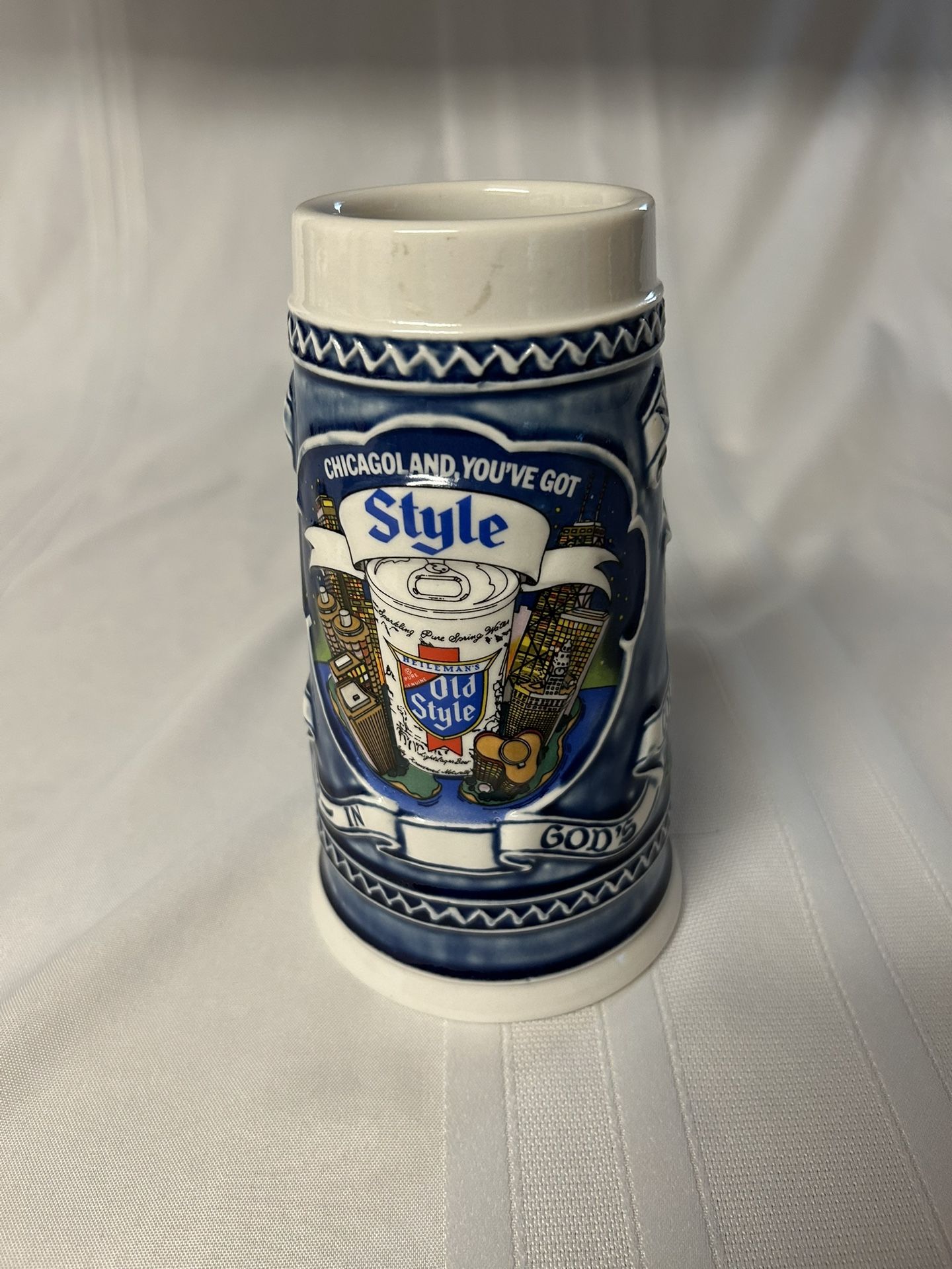 Old Style Beer Stein. (1982)