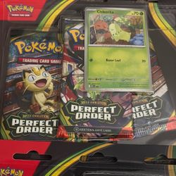 Pokemon MEGA EVOLUTIONS PERFECT ORDER