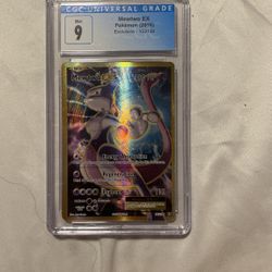 Pokemon MEWTWO EX XY EVOLUTIONS Mint 9
