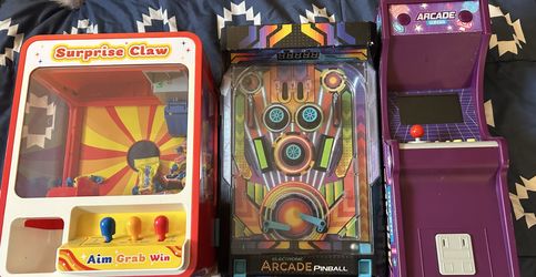 Mini arcade machines
