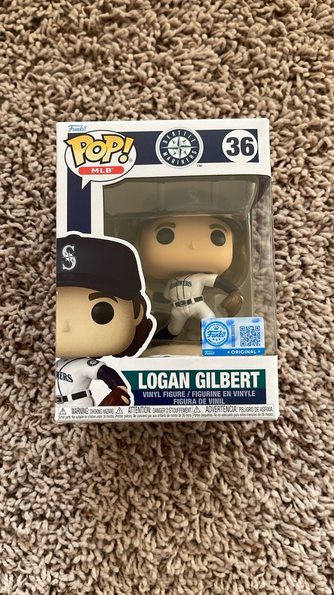 Logan Gilbert Pop Funko