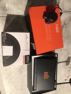 Monitor and camera FpV