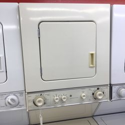 GE 24” Stackable Washer And Dryer. 1 year Warranty 
