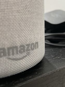 Amazon Echo (2nd Generation) Smart Speaker, Heather Gray Fabric (B0749WVS7J)