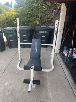 Olympic bench press for weights