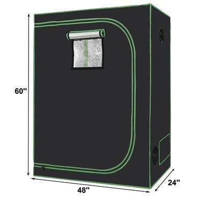 New 24"x48"x60'' Iron Frame Indoor Hydroponic Grow Tent