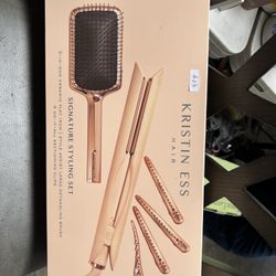 Kristin Ess Hair Signature Styling Set 3-in-1 Ceramic Flat Iron