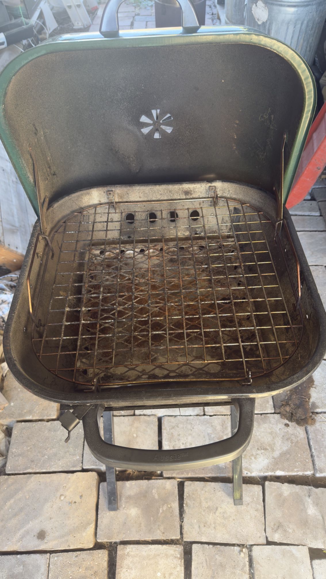 Portable Charcoal BBQ Grill with Wheels – Aussie Brand