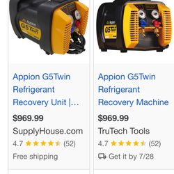 Refrigerate Recovery Machine 