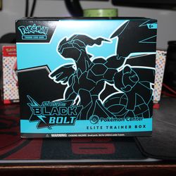 Pokemon Center ETB - Black Bolt & White Flare