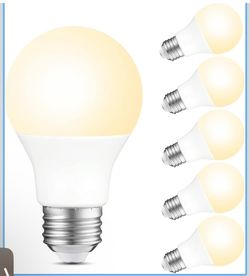 Sigalux A19 LED Light Bulbs Dimmable, 60W Equivalent, 2700K Soft White, 750 Lumen, 8W LED Bulb, Long-Lasting 15,000 Hours, CRI 80+ E26 Base Bulbs for 