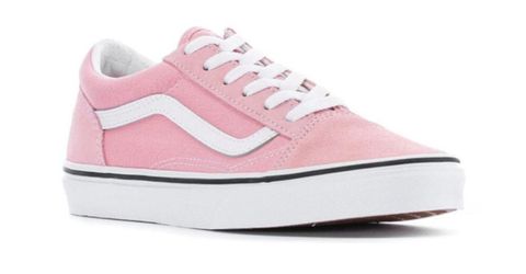 Vans Old Skool Youth Powder Pink/True White Size 5.5 JN Girl