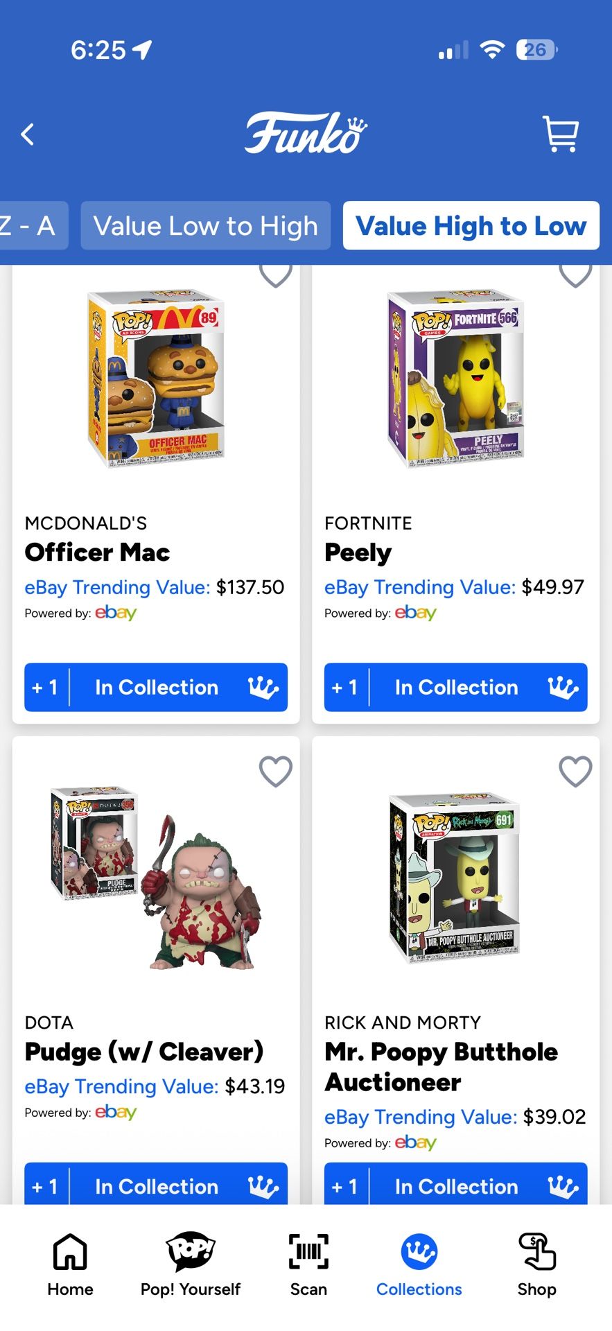 Funko pop collection