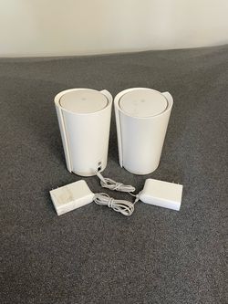2x used, fast Mesh Wifi Routers tp Link AX5700 - Used Good Condition