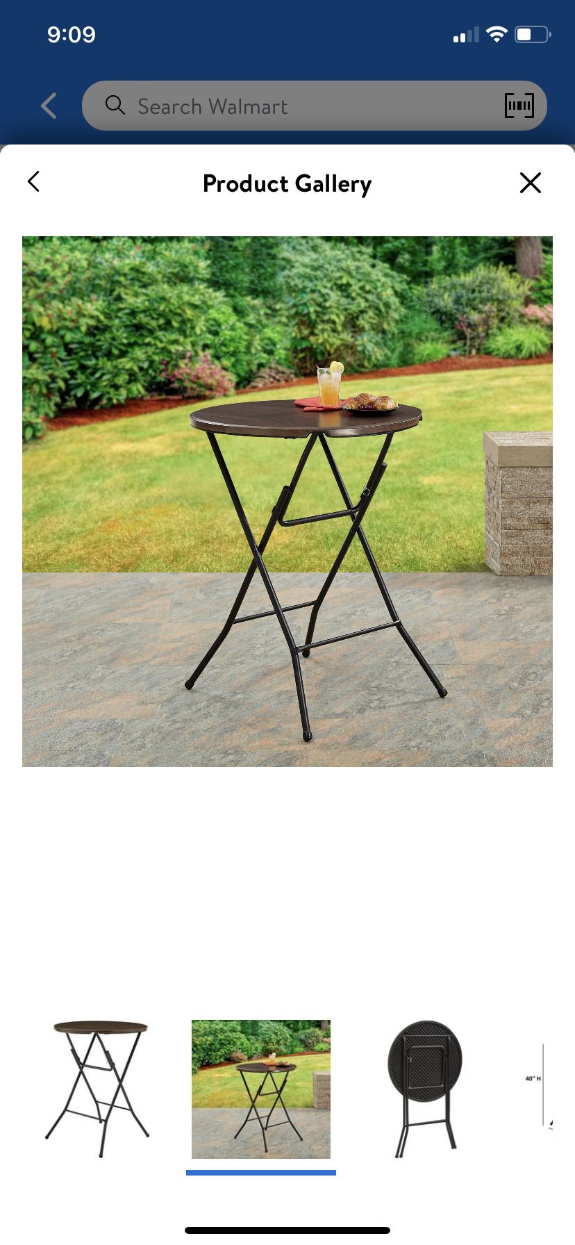 Folding Outdoor Table 