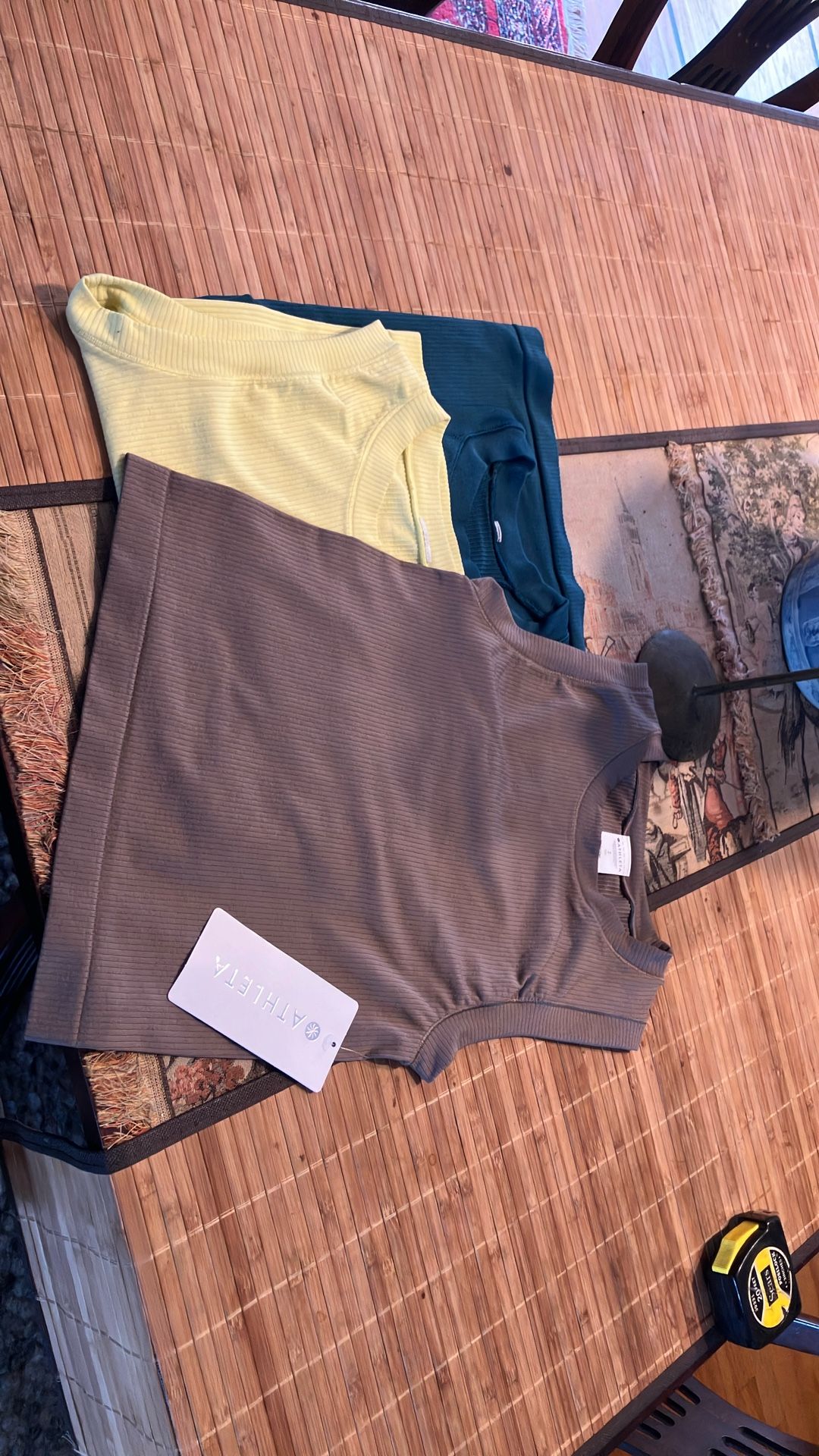 Bundle One Athleta Renew Seamless Muscle Tank PLUS Two No/Label Tanks