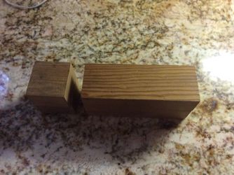 Number stamp-letter stamps in wood box