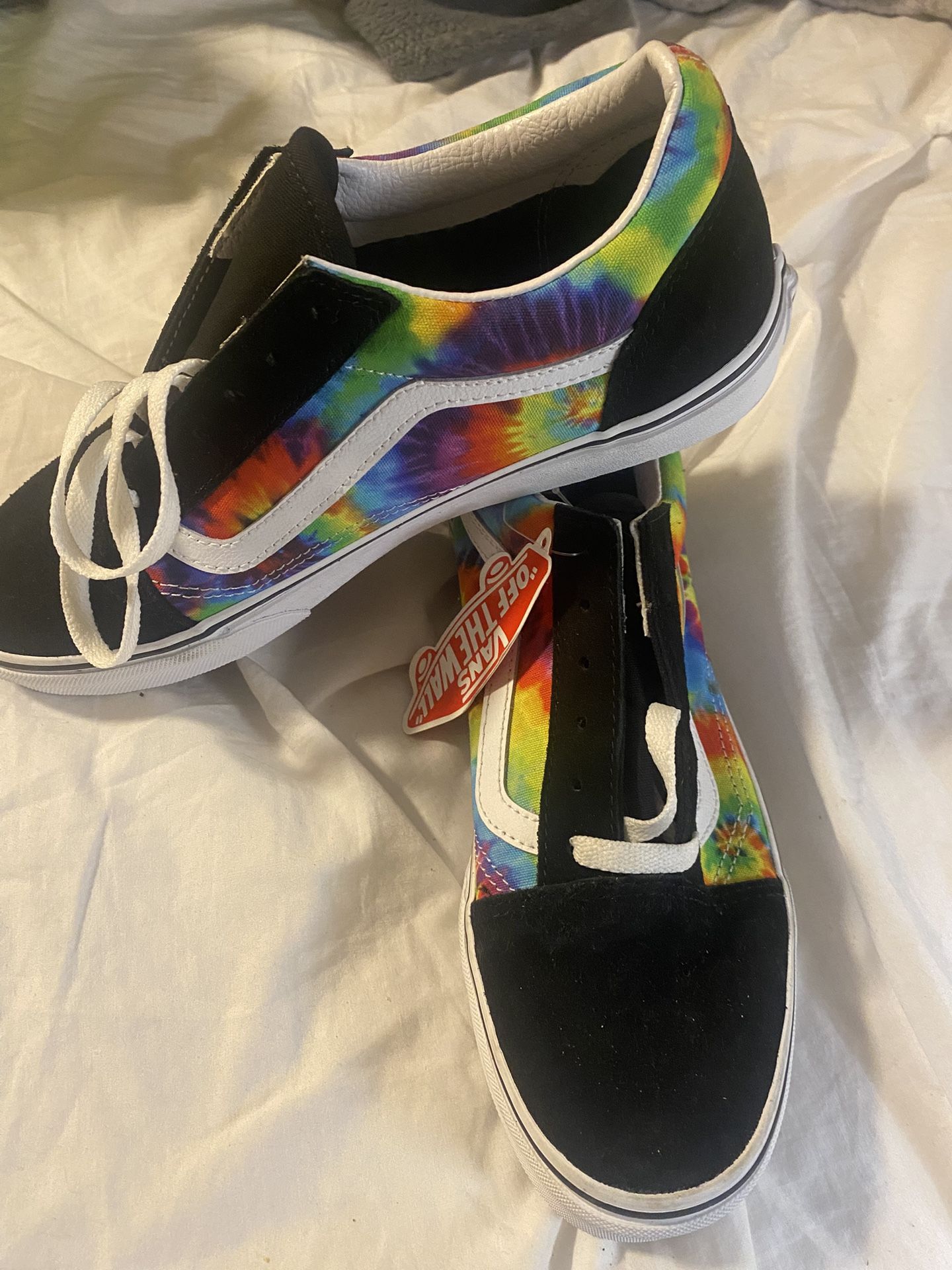 Vans Tie Dye Jr Size 7 