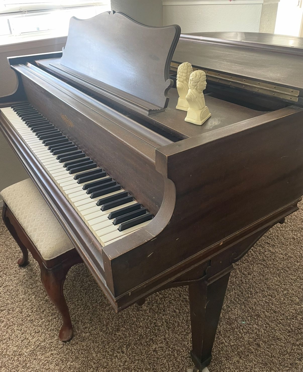  $600  Baby Grand- Antique Chickering 