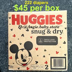 Huggies Snug Dry Size 2 Jumbo Box